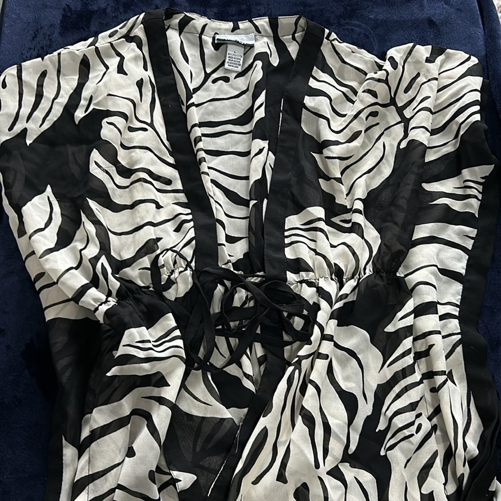 Beautiful Front Tie Coverup
